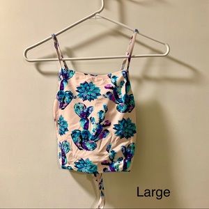 Cupshe succulents swim top 🌵